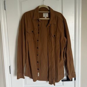 NWOT Mustard Flannel from American Eagle XLT